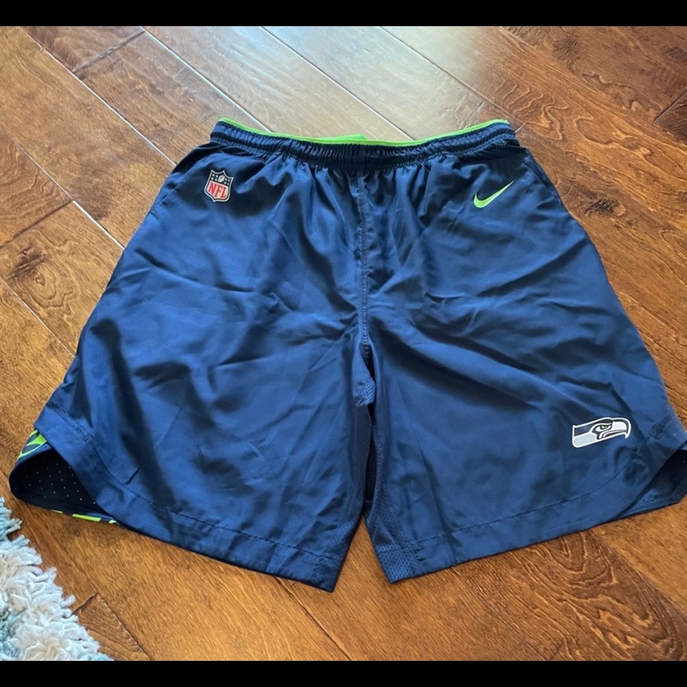 NFL Blue and Green Men's Shorts